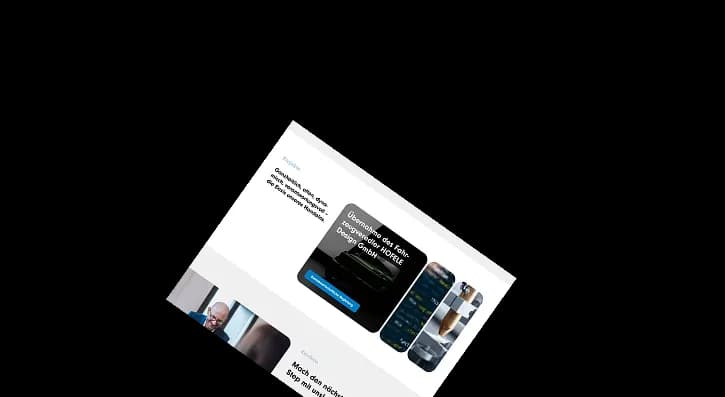 Allea Consult website screenshot 2