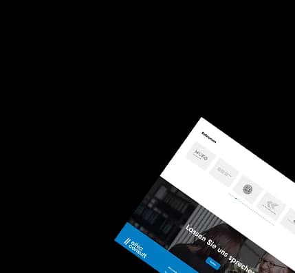 Allea Consult website screenshot 3